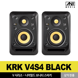 [KRK] V4S4 black 모니터스피커 애니미디어 (1조)